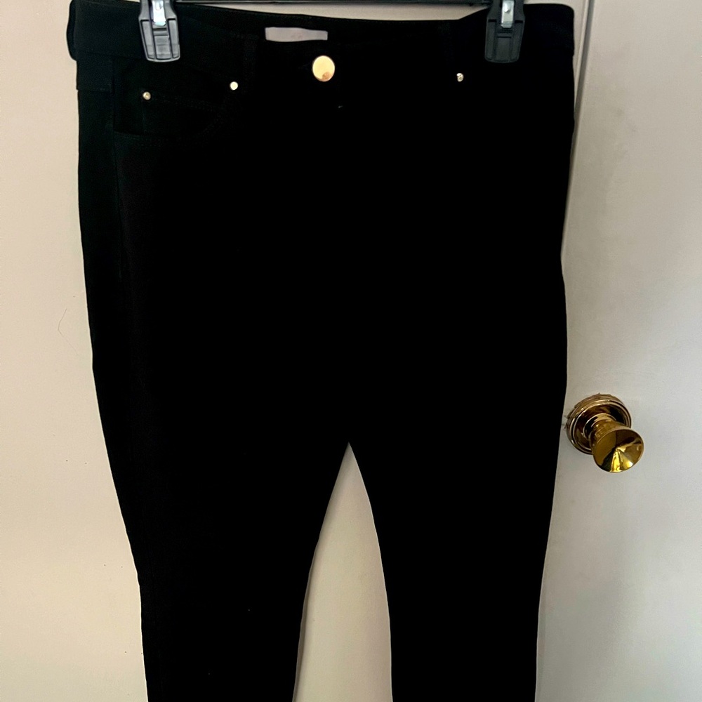 H&M Skinny Leg Black Jeans Sz 8
